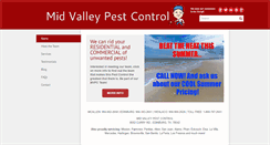 Desktop Screenshot of midvalleypestcontrol.com